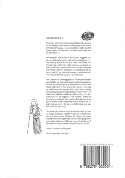 Document Tidsskrift Nr. 1 - 10 års jubileumsnummer - Bilde 2