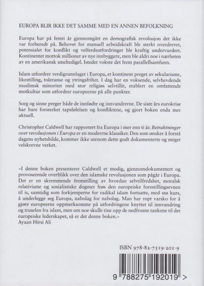 Betraktninger over Revolusjonen i Europa - Innvandring, islam og Vesten - Bilde 2