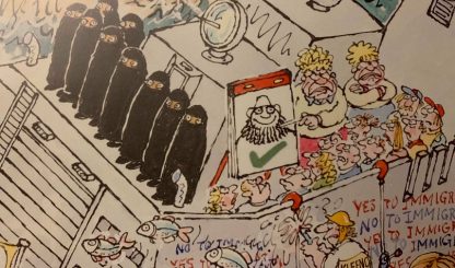 Document-plakat "pikene på broen - moderne utgave" - Bilde 5